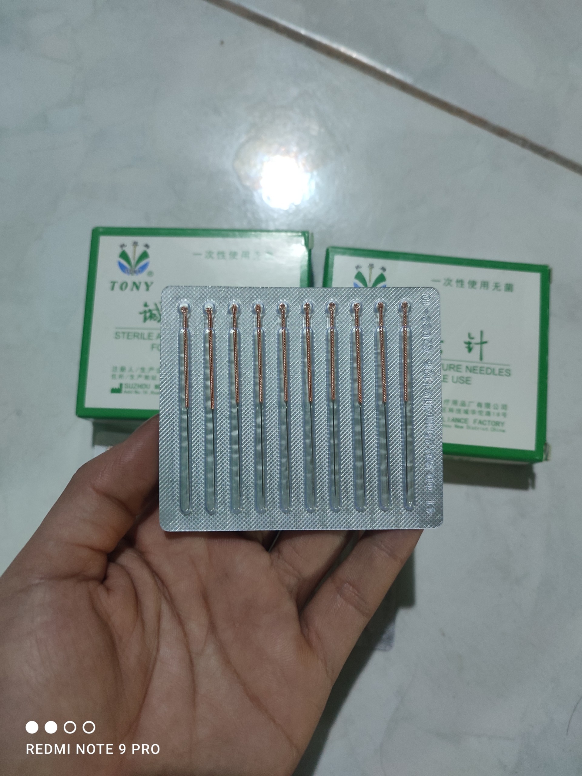 Kim châm cứu Tony 0.3x25mm
