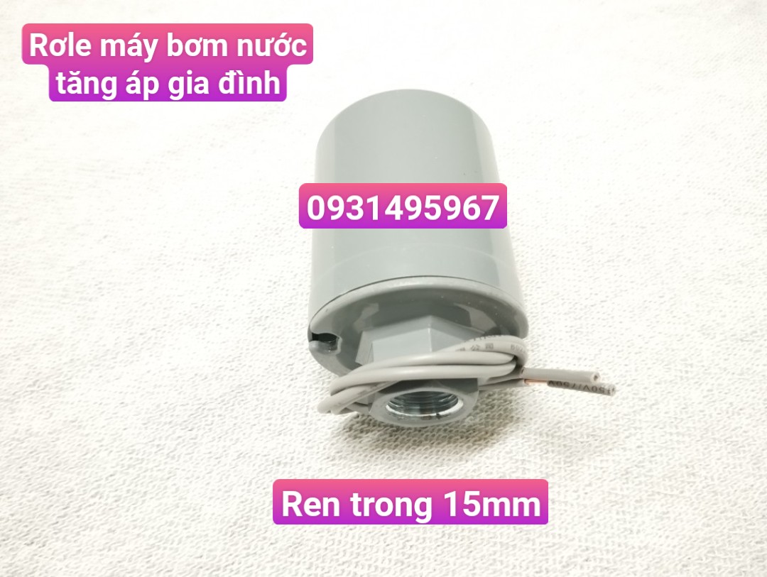 RƠ LE MÁY BƠM NƯỚC TĂNG ÁP GIA ĐÌNH ( RƠ LE CƠ )