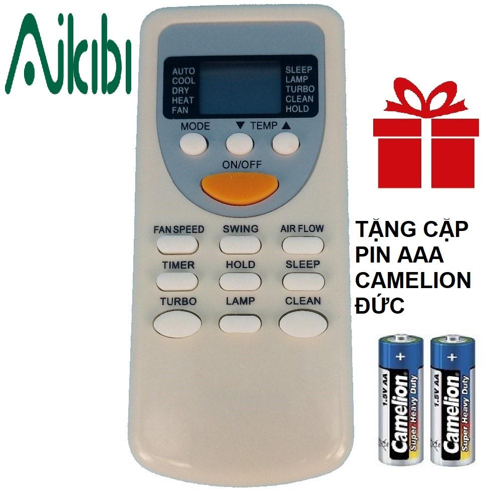 Remote điều khiển máy lạnh máy điều hòa aikibi mẫu 1