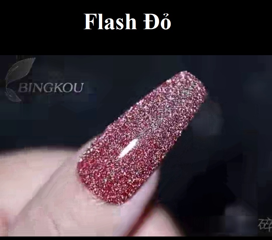 Sơn Nhũ Flash Vendeeni Đỏ Đen Siêu Sáng -sinailmi