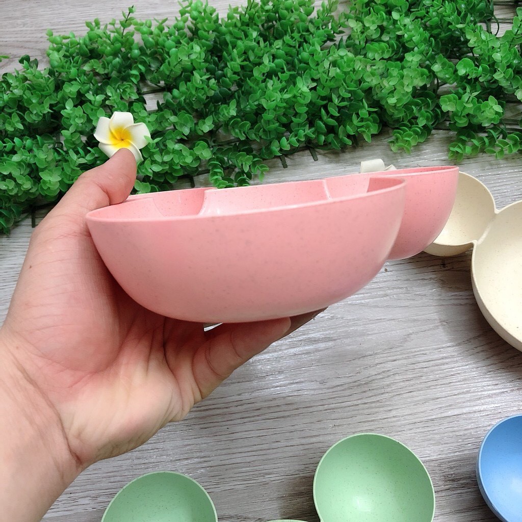 Bát lúa mạch hình chuột Mickey cho bé ăn dặm