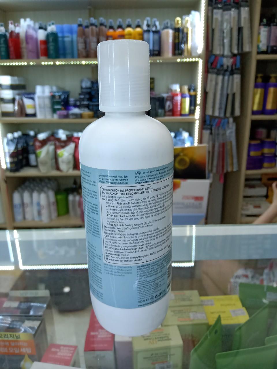 Uốn Lạnh p1,p2 schwarzkopf