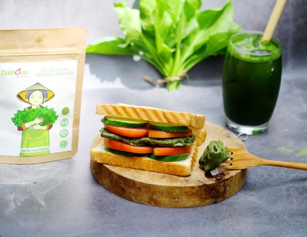 Bột Cải Bó Xôi Nguyên Chất Dalat House