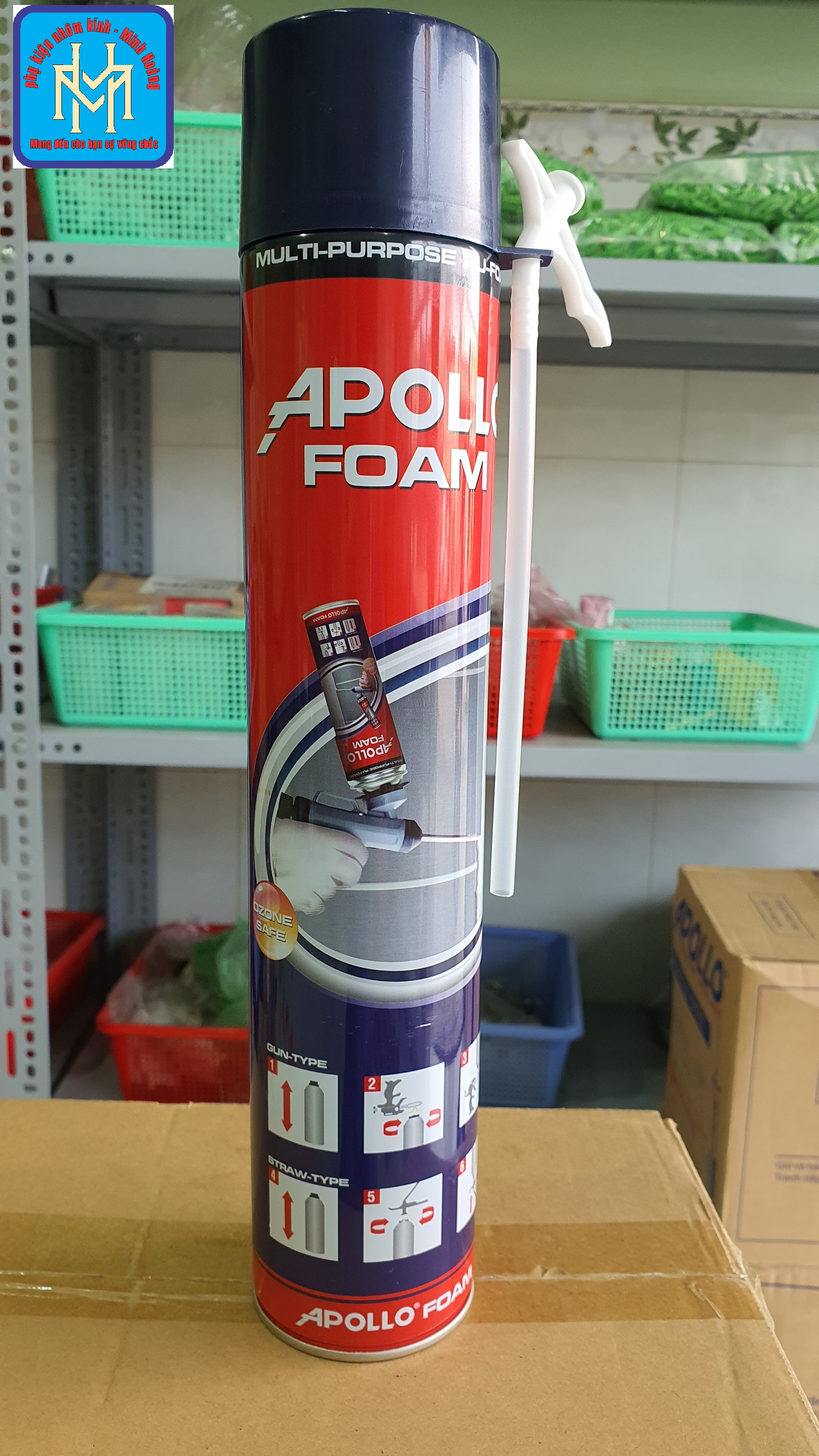 Keo Bọt nở Apollo Foam dung tích 750ml