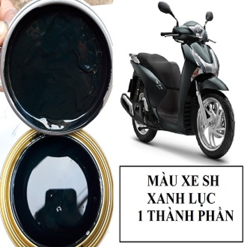 1 lạng màu sơn xe SH màu xanh lục 2015 1 thành phần cho xe đẹp sang trọng như mới bền đẹp với mọi loại hình thời tiết