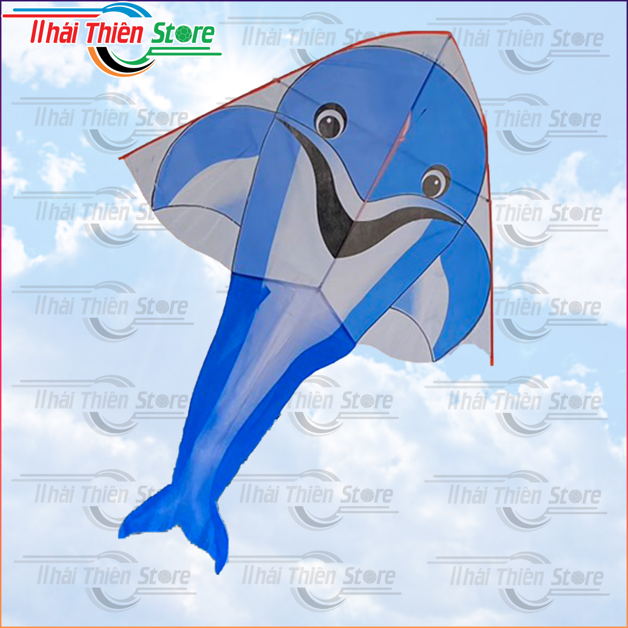 Diều Cá Heo Kiko Kute Long Vân