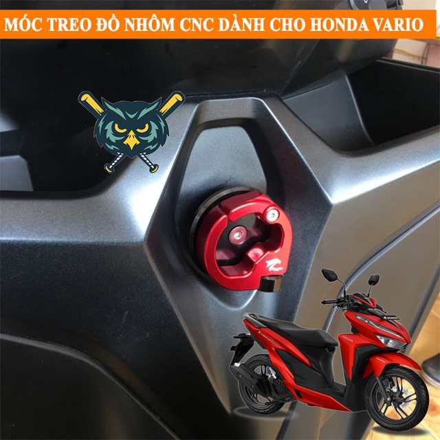 [HCM]Móc Treo Đồ Xe Máy Cnc Shark Power Click Vario