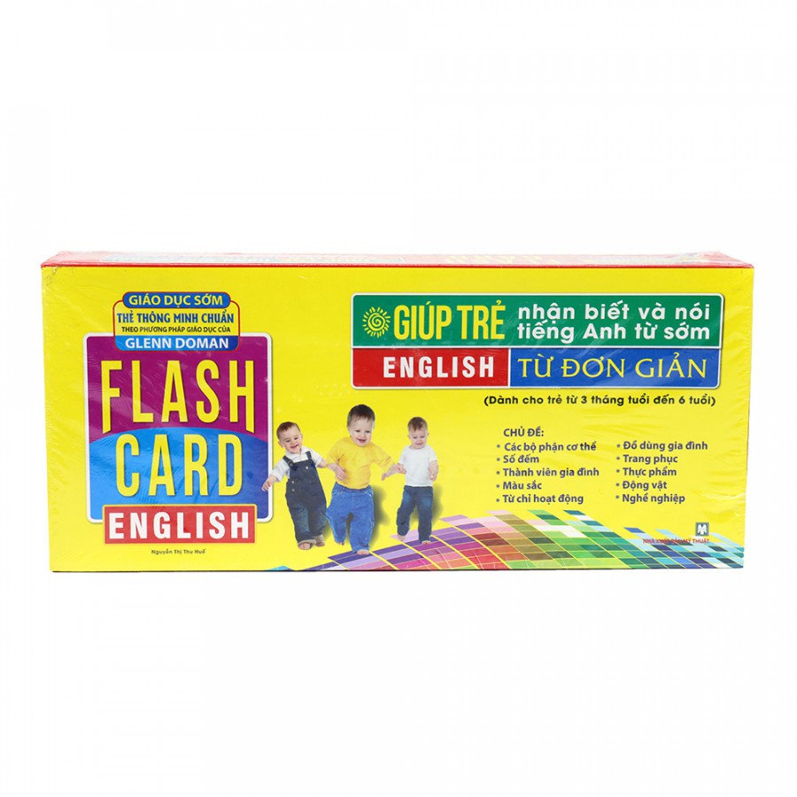 Flashcard English - Từ Đơn Giản (Hộp Thẻ)