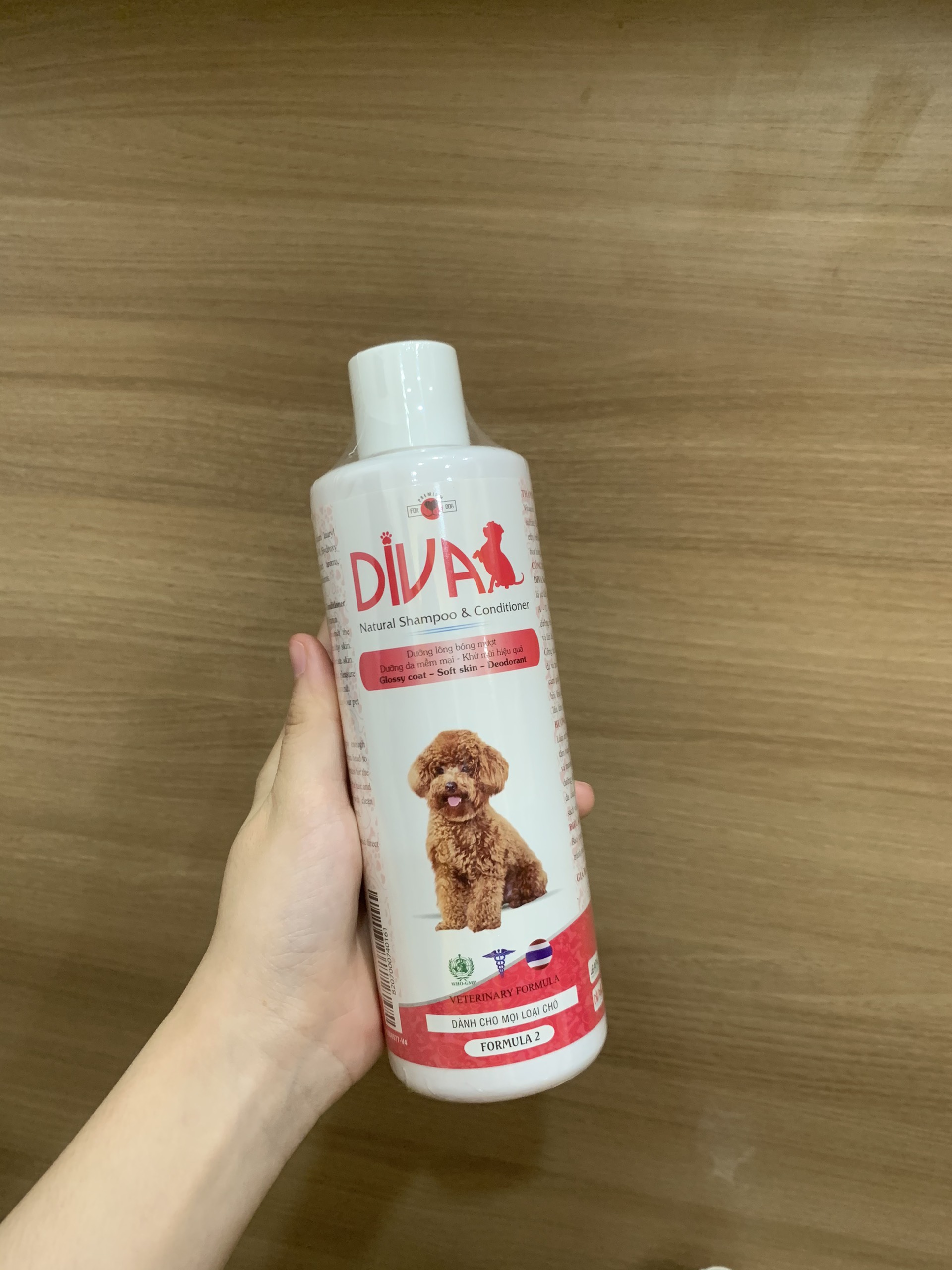 [HCM]Sữa tắm chó mèo dưỡng ẩm khử mùi DIVA