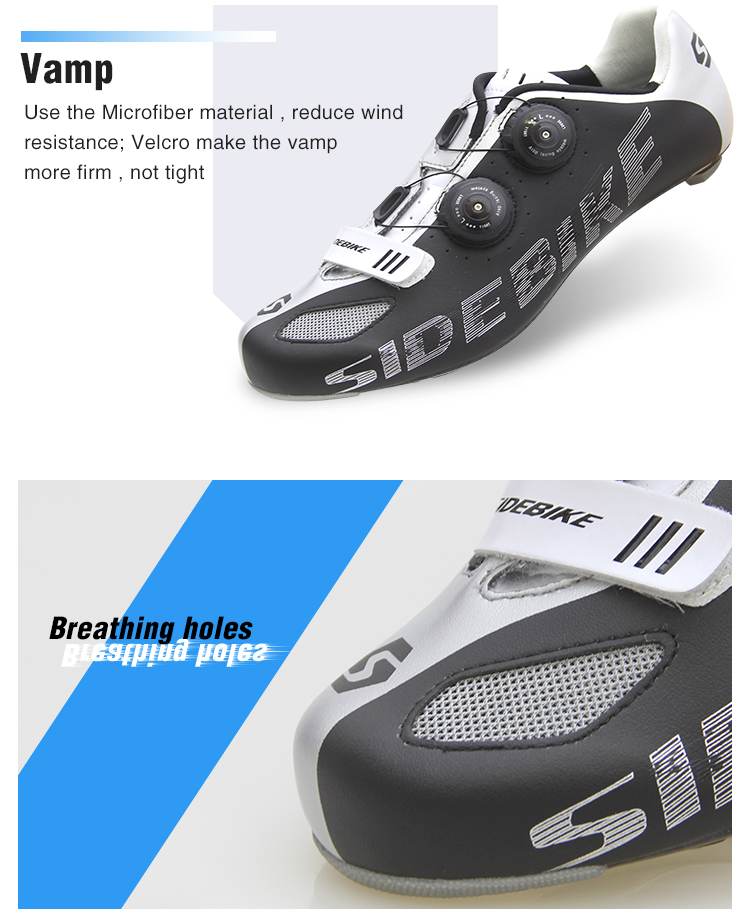 Giày Xe Đạp Sidebike SD002 Pro RD Đế Carbon