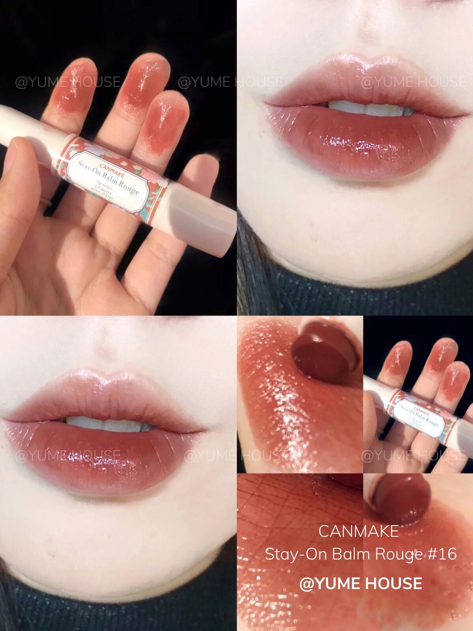 Son Canmake Stay-On Balm Rouge
