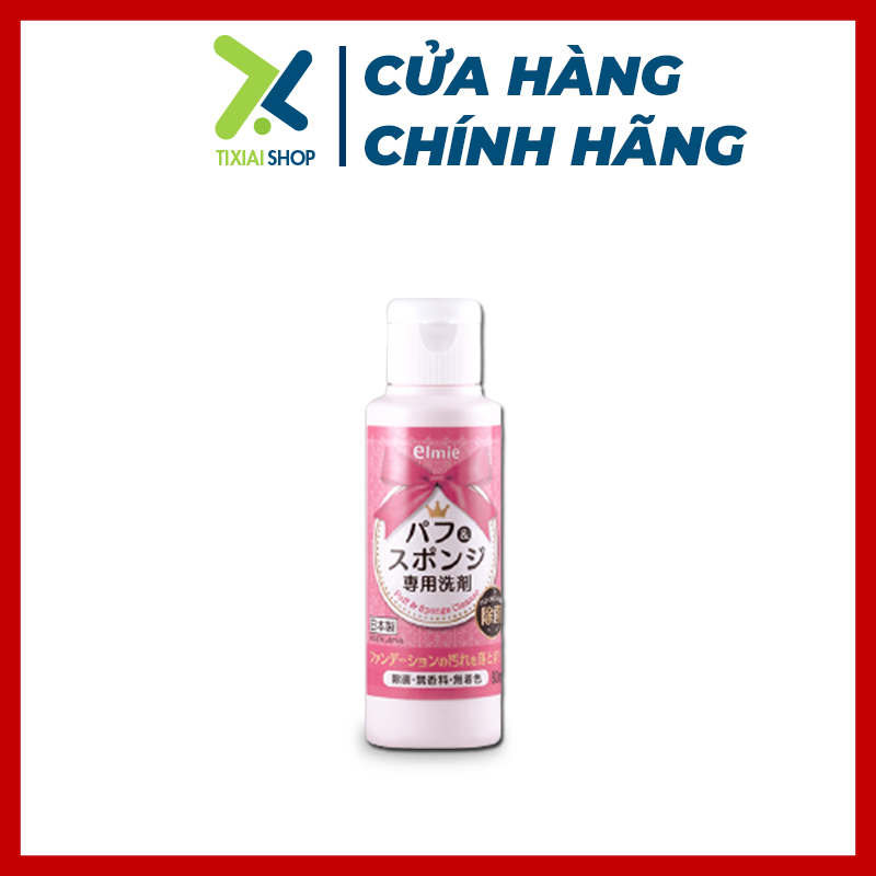 [HCM][Chính Hãng] Nước rửa dụng cụ trang điểm Elmie - 80ml (Hàng Nội Địa Nhật Bản) (ELDW-605)