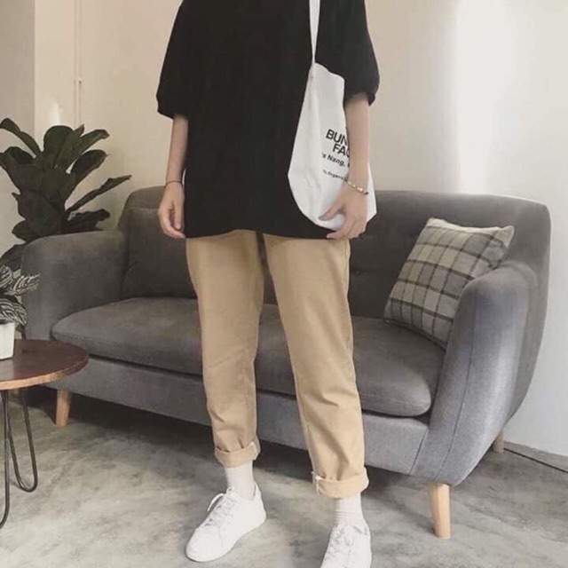 QUẦN KAKI XUÔNG SẮN ỐNG CÁ TÍNH