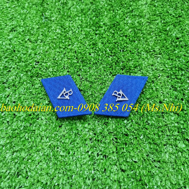 Phụ kiện kèm theo trang phục bảo vệ (Nón kèm sao, Ve Áo, Cầu Vai) - Hàng sẵn, hình thật