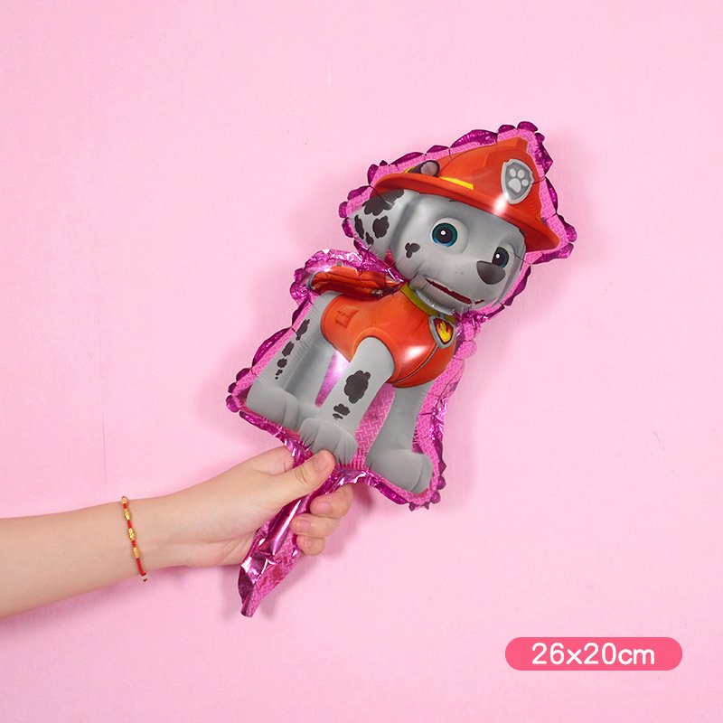 [HCM]Bong bóng kiếng tráng nhôm trang trí chó Cứu Hộ cún con cứu hỏa cảnh sát