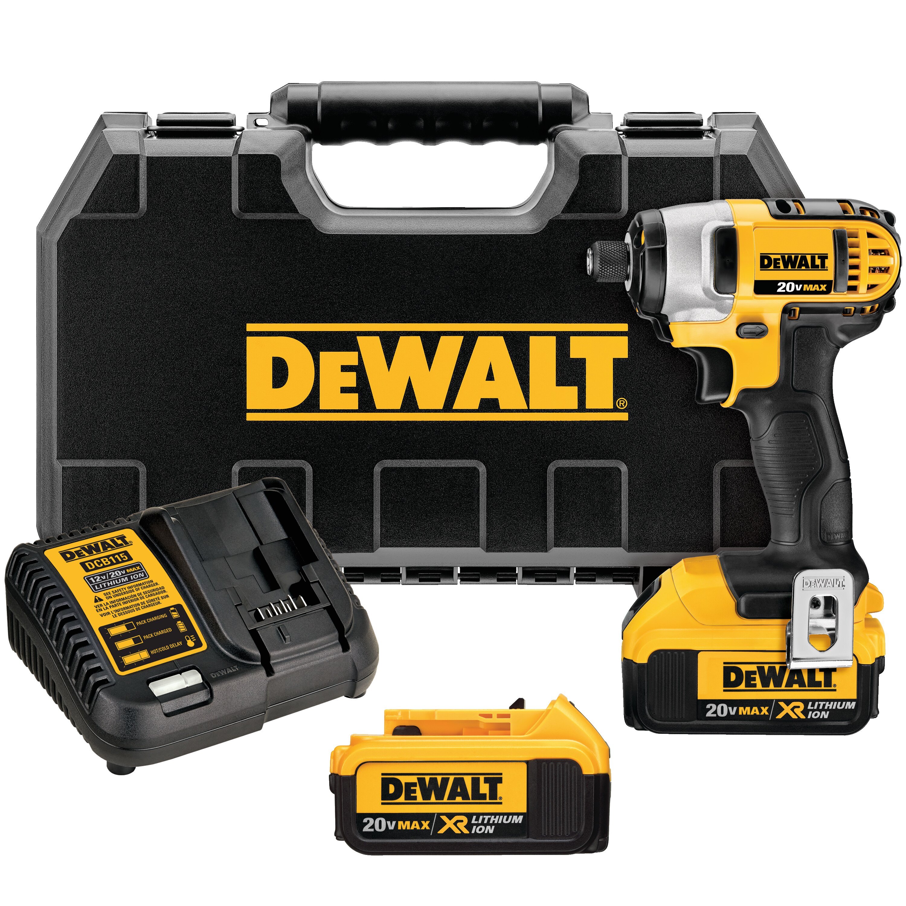 [Trả góp 0%]Máy Vặn Vít Cầm Tay 18V Dewalt Dcf885M2 Dewalt DCF885M2