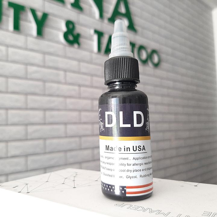 MỰC XĂM HÌNH DLD USA TRUE BLACK