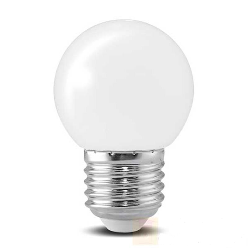 Bóng LED Bulb trang trí A45/1W (Đỏ, Vàng, Xanh lá, Xanh lam, Trắng)