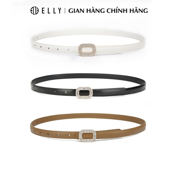 [Brand Day] Dây lưng nữ cao cấp da thật ELLY – ED55