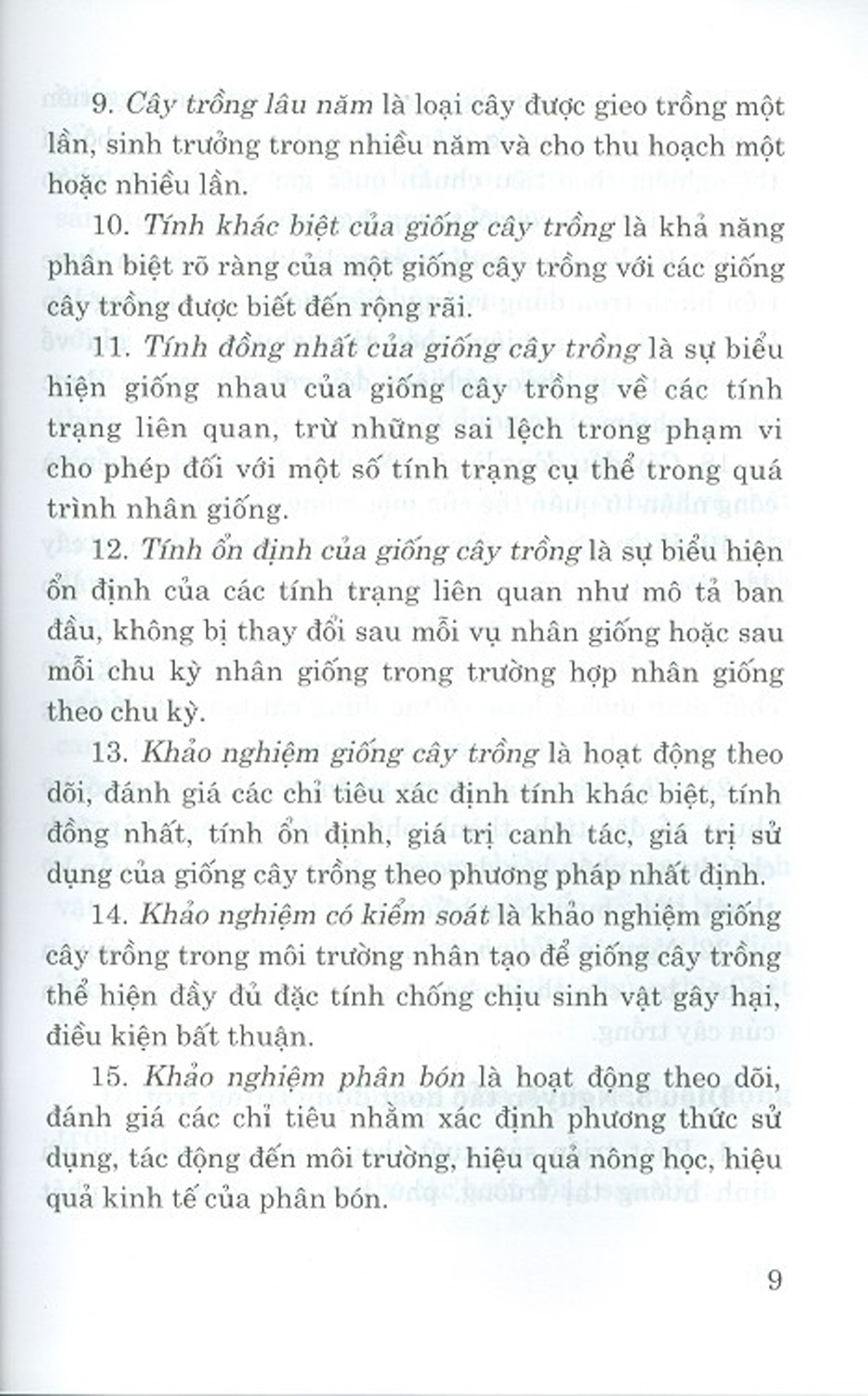 Luật Trồng Trọt