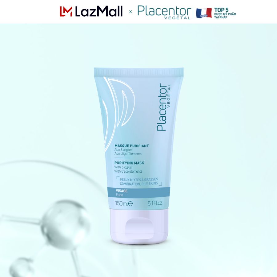 Mặt Nạ Đất Sét Thanh Lọc dưỡng ẩm Từ Thực Vật Placentor Purifying Mask