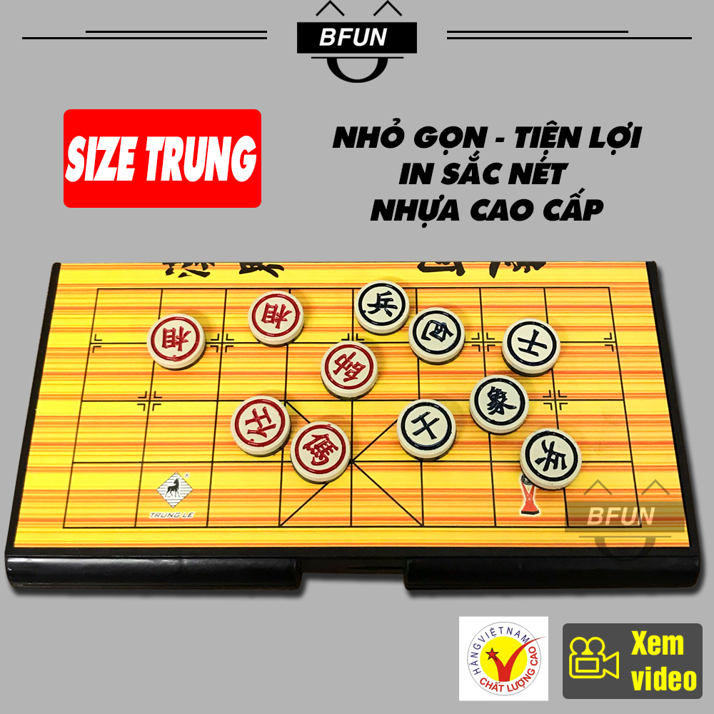 Chess set high grade medium pear-table chess đẹp-toys children bfun