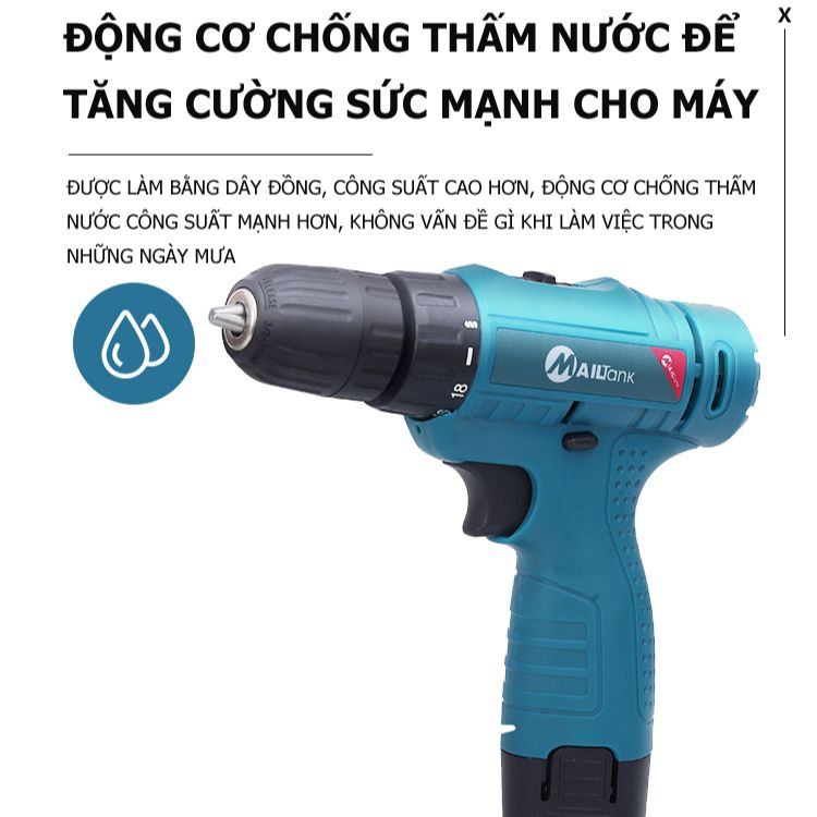 Máy khoan Pin Lithium 12V MAILTank SH201