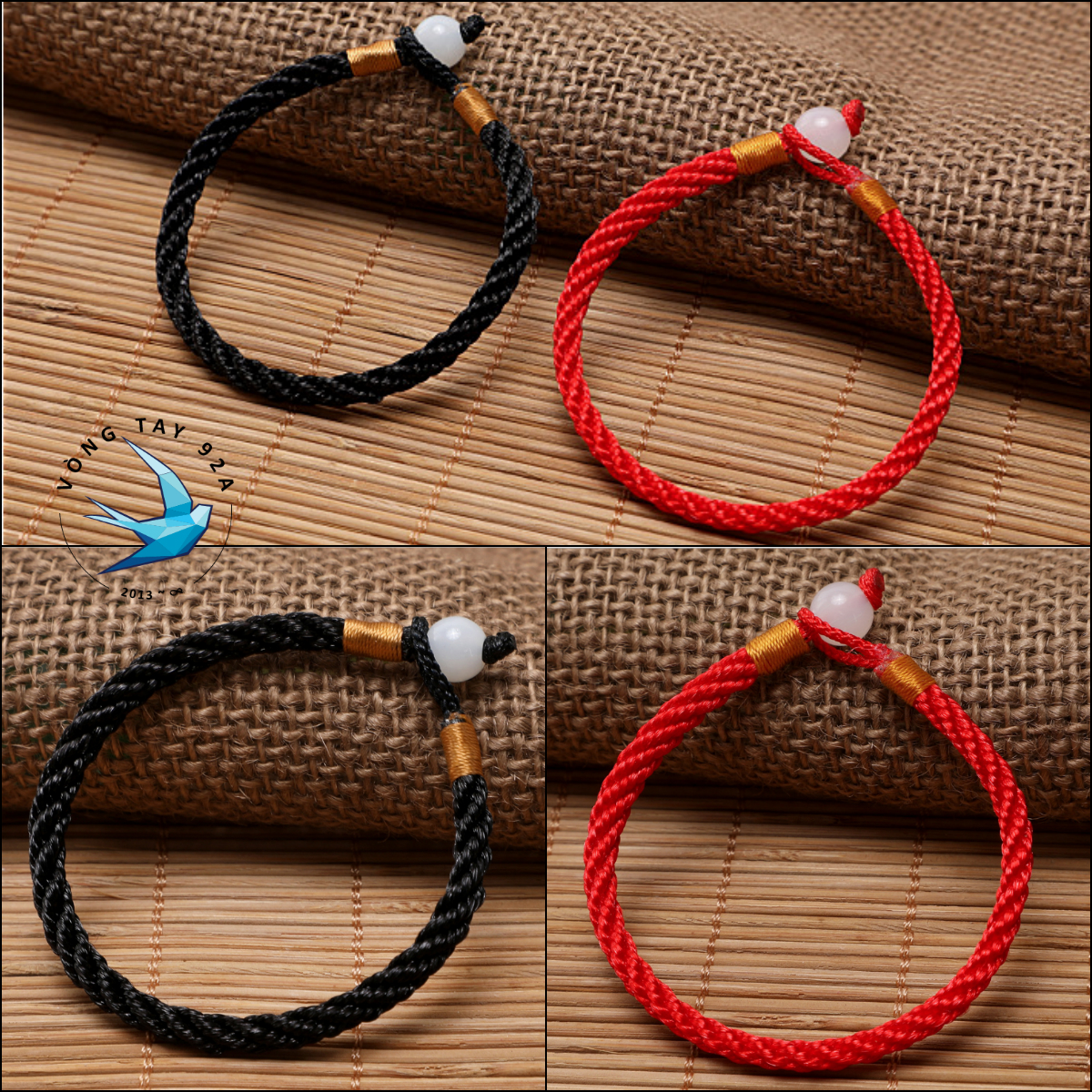Bracelet Only Red Black Lucky Cheap