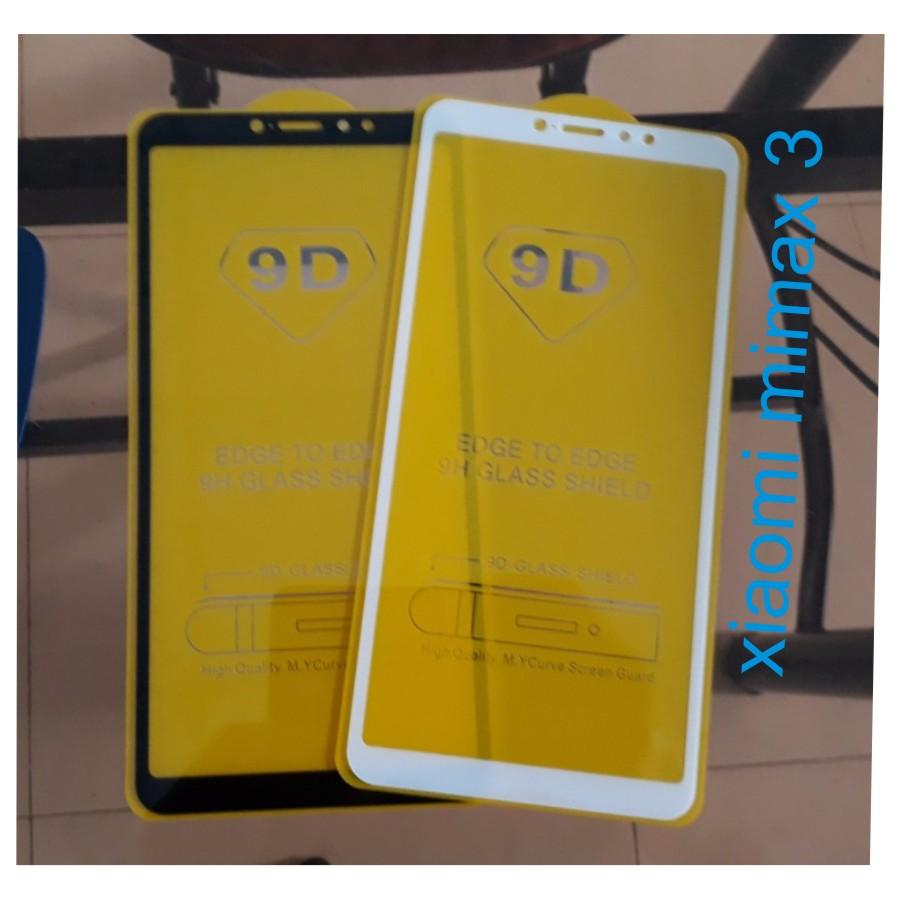 kính cường lực FULL 9D cho Xiaomi Mimax 3 (trắng 9D)