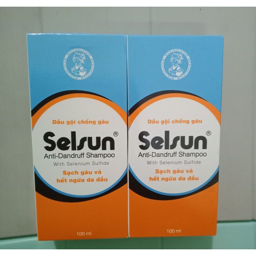 Combo 2 lọ Selsun 100ml dầu gội chống gàu