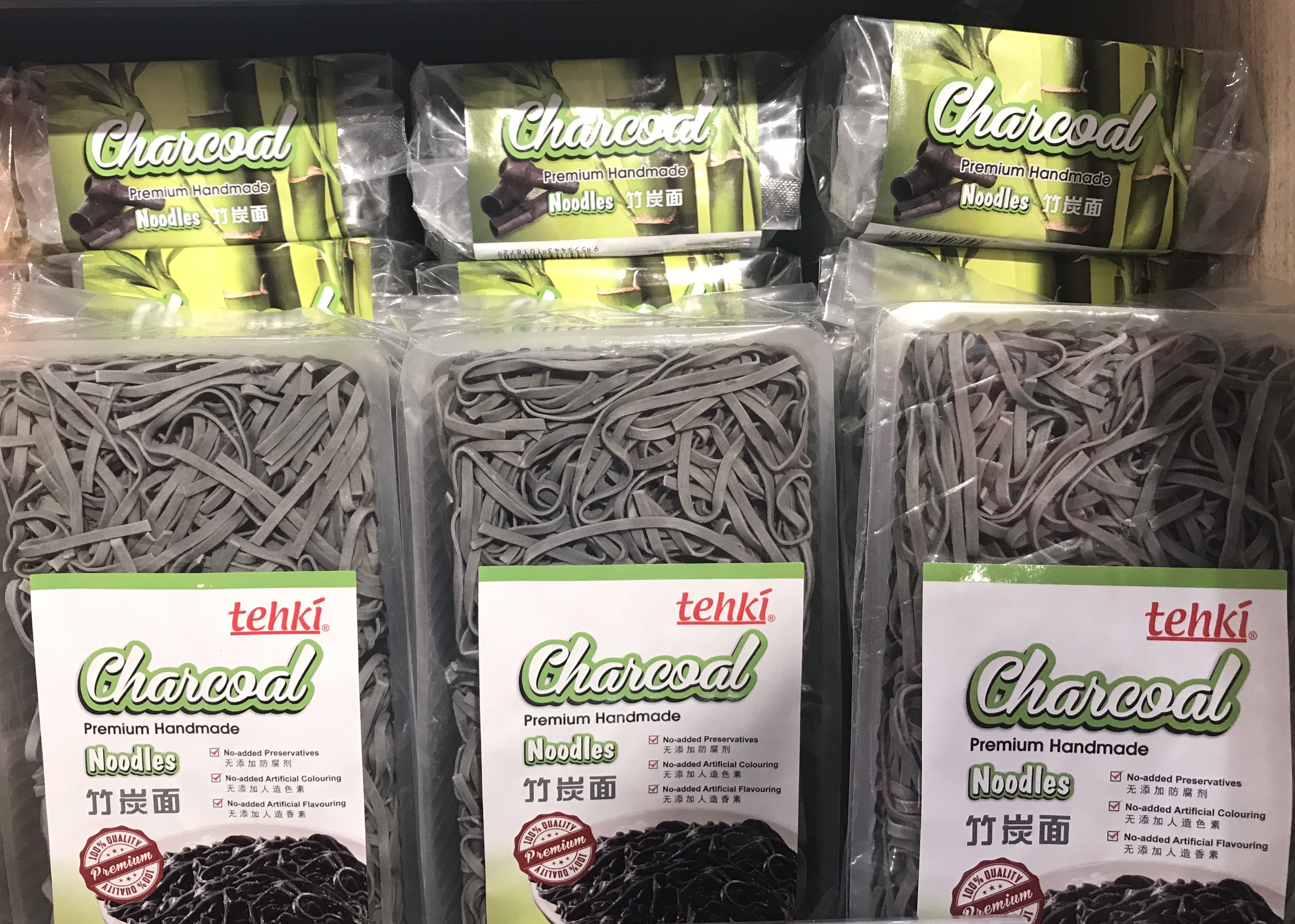 TEHKI Mì Tinh Than Tre Hảo Hạng Handmade 250g