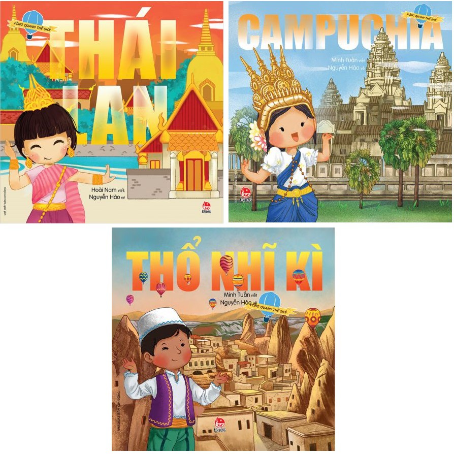Sách - Vòng Quanh Thế Giới – Combo 5 cuốn tự chọn