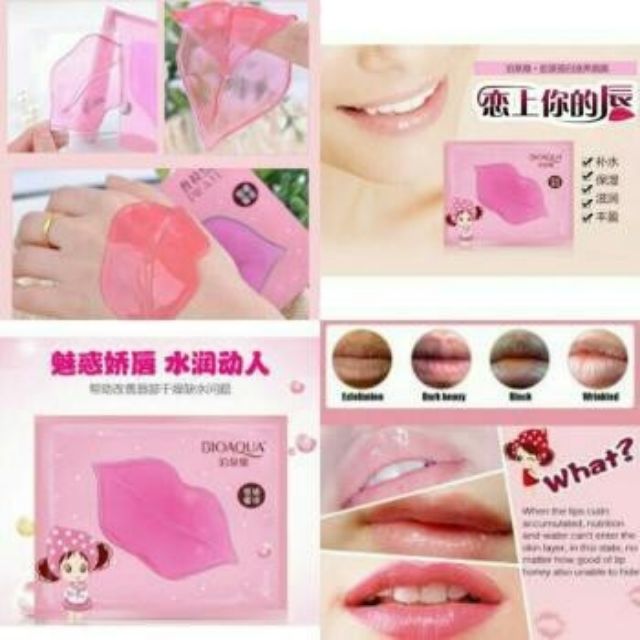 Mặt nạ môi collagen Nourish Lips Membrane Mask