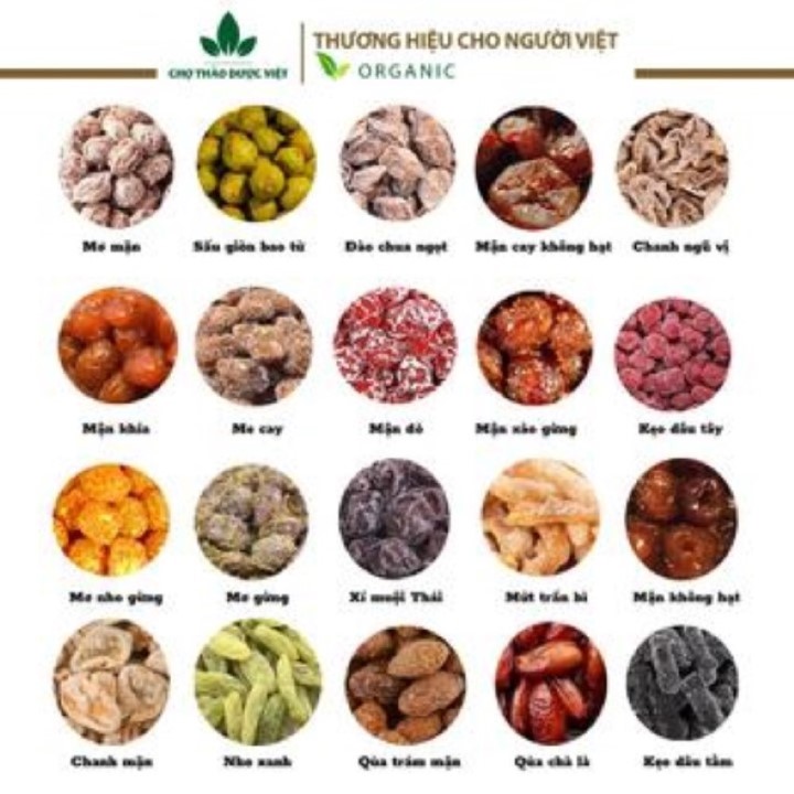 Ô mai Sấu xào - Chợ Thảo Dược Việt