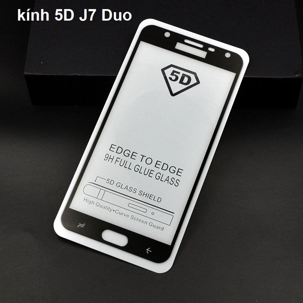 Kính cường lực Full màn 5D cho Samsung Galaxy J7 Duo