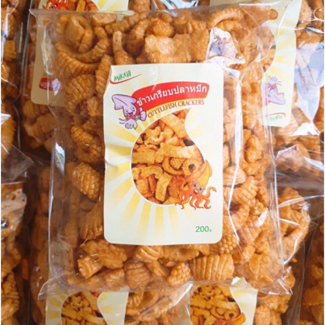 Bánh Snack Mực Giòn MIKATO 200g