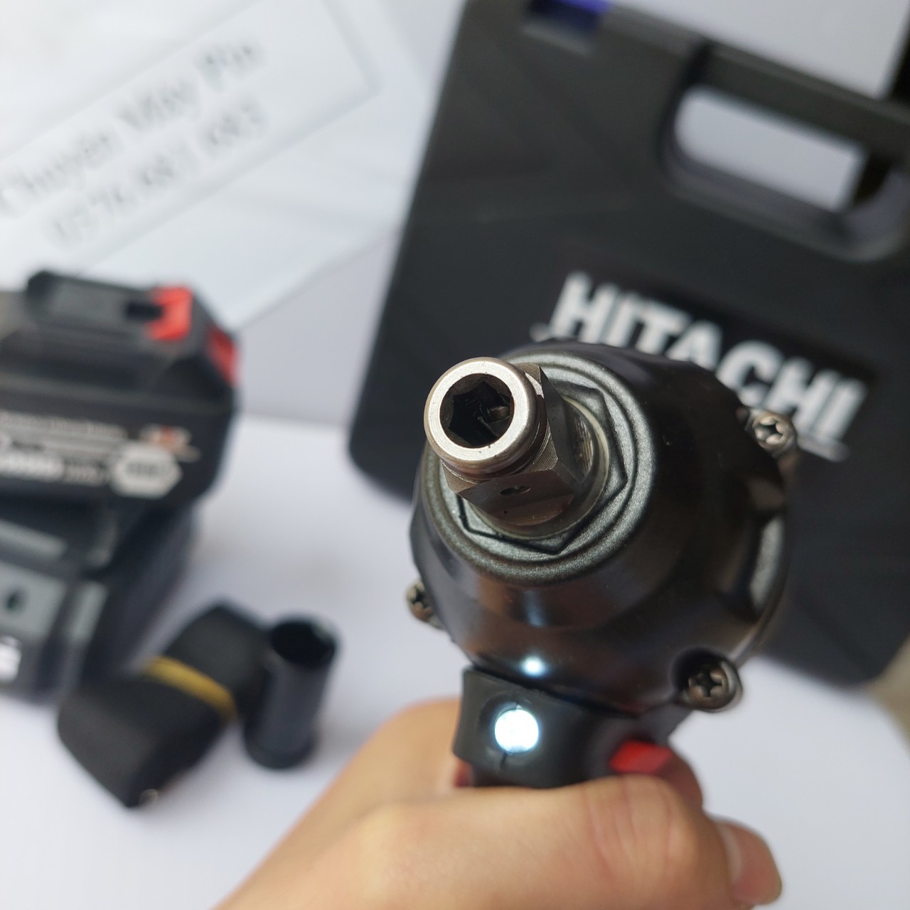 [HÀNG HOT] Siết Bulong Hitachi Không Chổi Than 198v