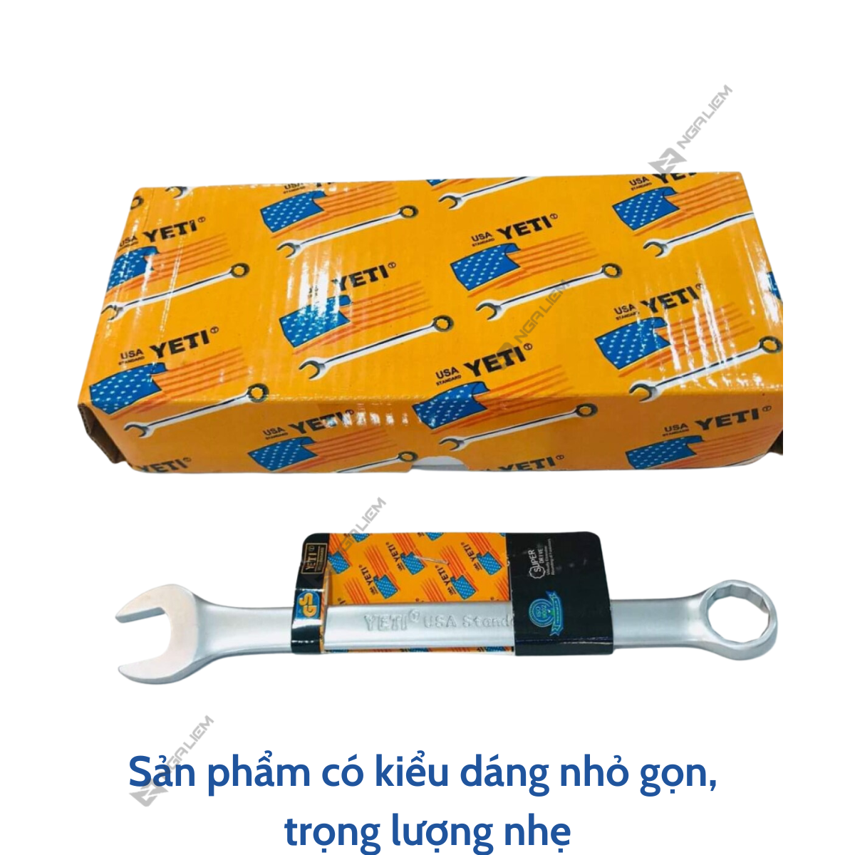 Khóa Vòng Miệng (Cờ lê) đủ số (số 6 → số 55) hàng YETI Cờ Mỹ (26-46)