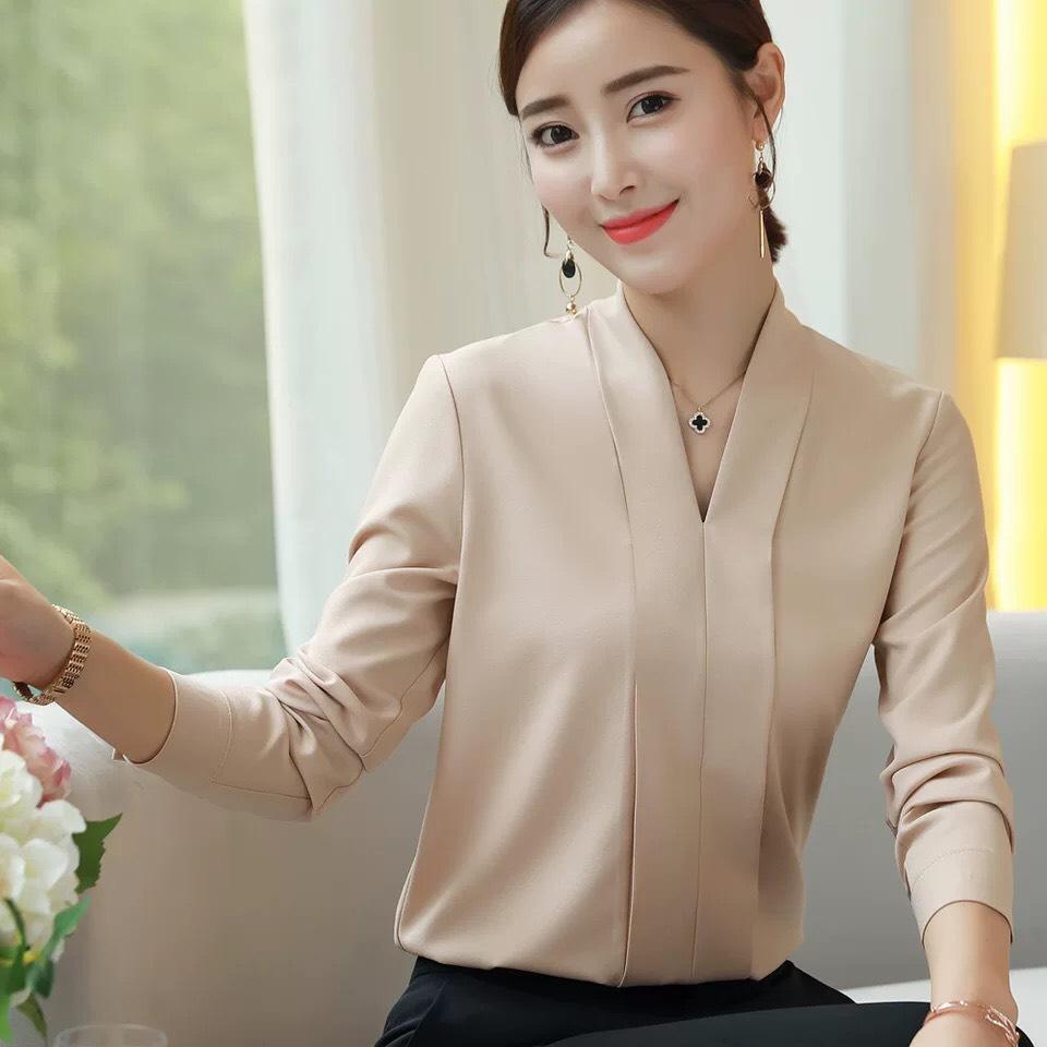 ÁO KIỂU CÔNG SỞ CỔ BẺ SIÊU HÓT