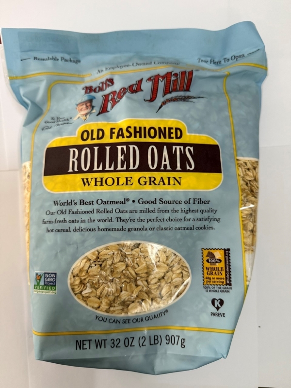 Yến mạch cán cỡ vừa hiệu bob's red mill (907g) nhập khẩu Mỹ