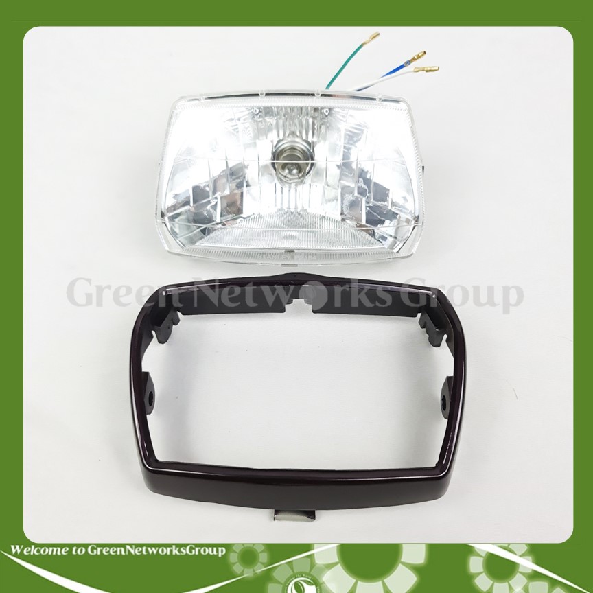[HCM]Chóa đèn pha bóng Halogen cho xe Dream Đầu Bằng Greennetworks