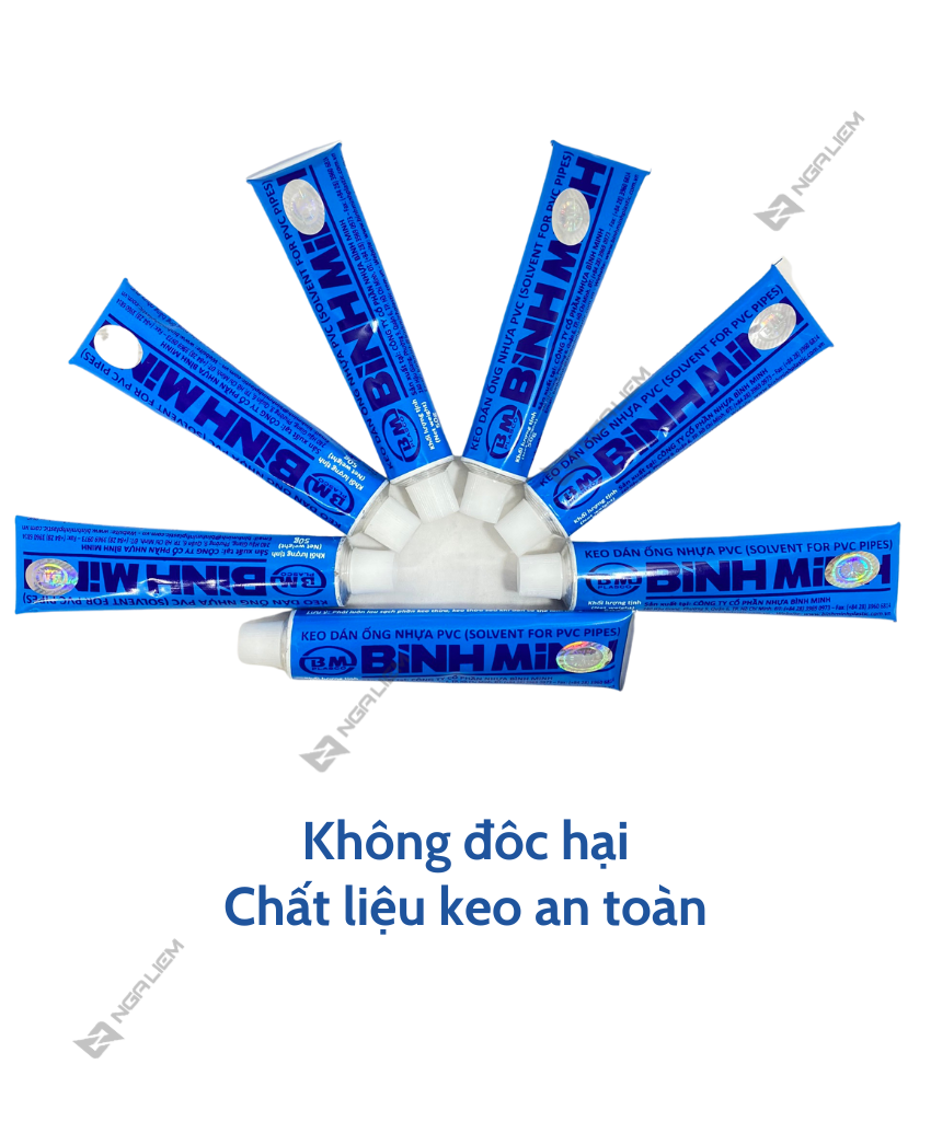 Keo Dán Ống Nhựa PVC BÌNH MINH (25gr, 50gr,100gr)
