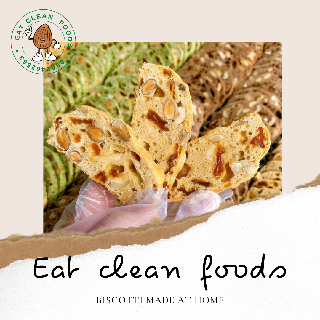 [ĂN LIỀN TIỆN LỢI] Bánh biscotti handmade