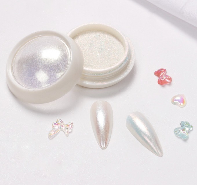Bột Tráng Gương Ánh Ngọc Trai Trang Trí Móng - Mini Nails