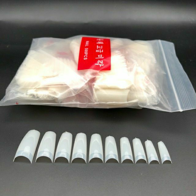 Móng nối hàn đủ số bịch 500 móng - sinailmi