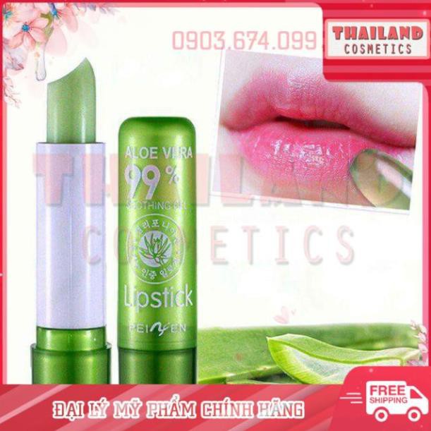 Thật 100% - Son dưỡng môi nha đam Thái Lan - Thỏi - 01.12