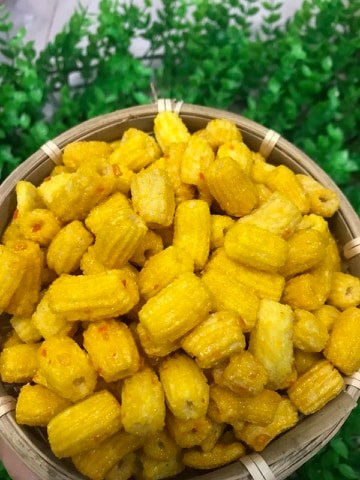 Nui vàng sấy mặn - siêu ngon 1 kg