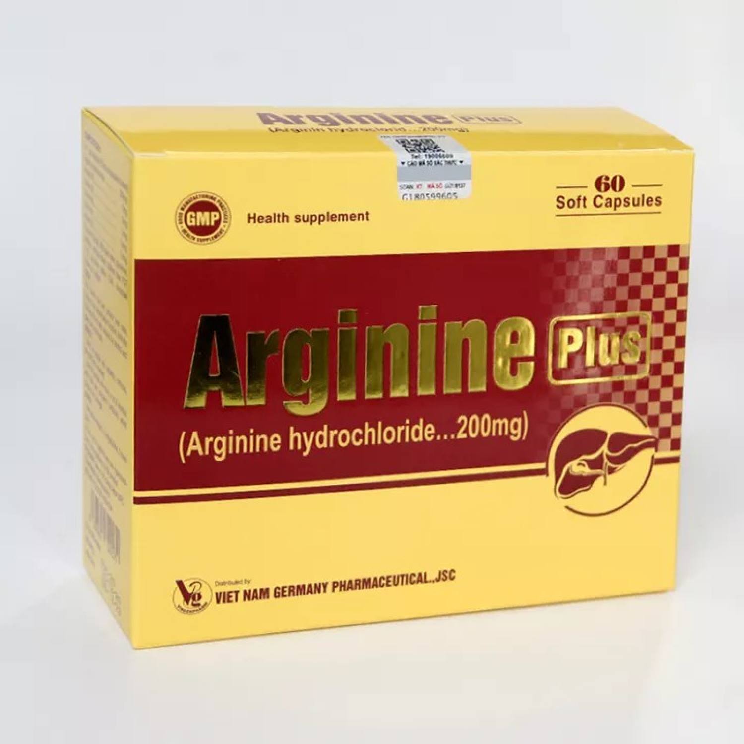 Viên Uống Bổ Gan Arginine Plus (60 Viên)