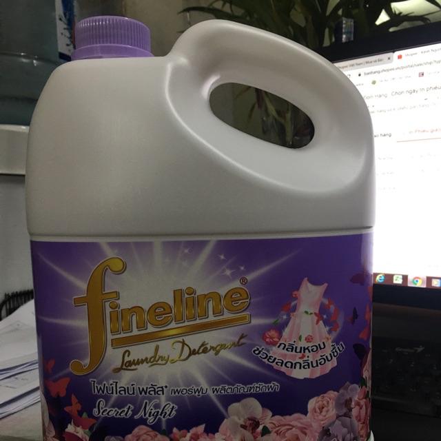 NƯỚC GIẶT XẢ FINELINE 3000ML [MÀU TÍM MẪU MỚI] THÁI LAN