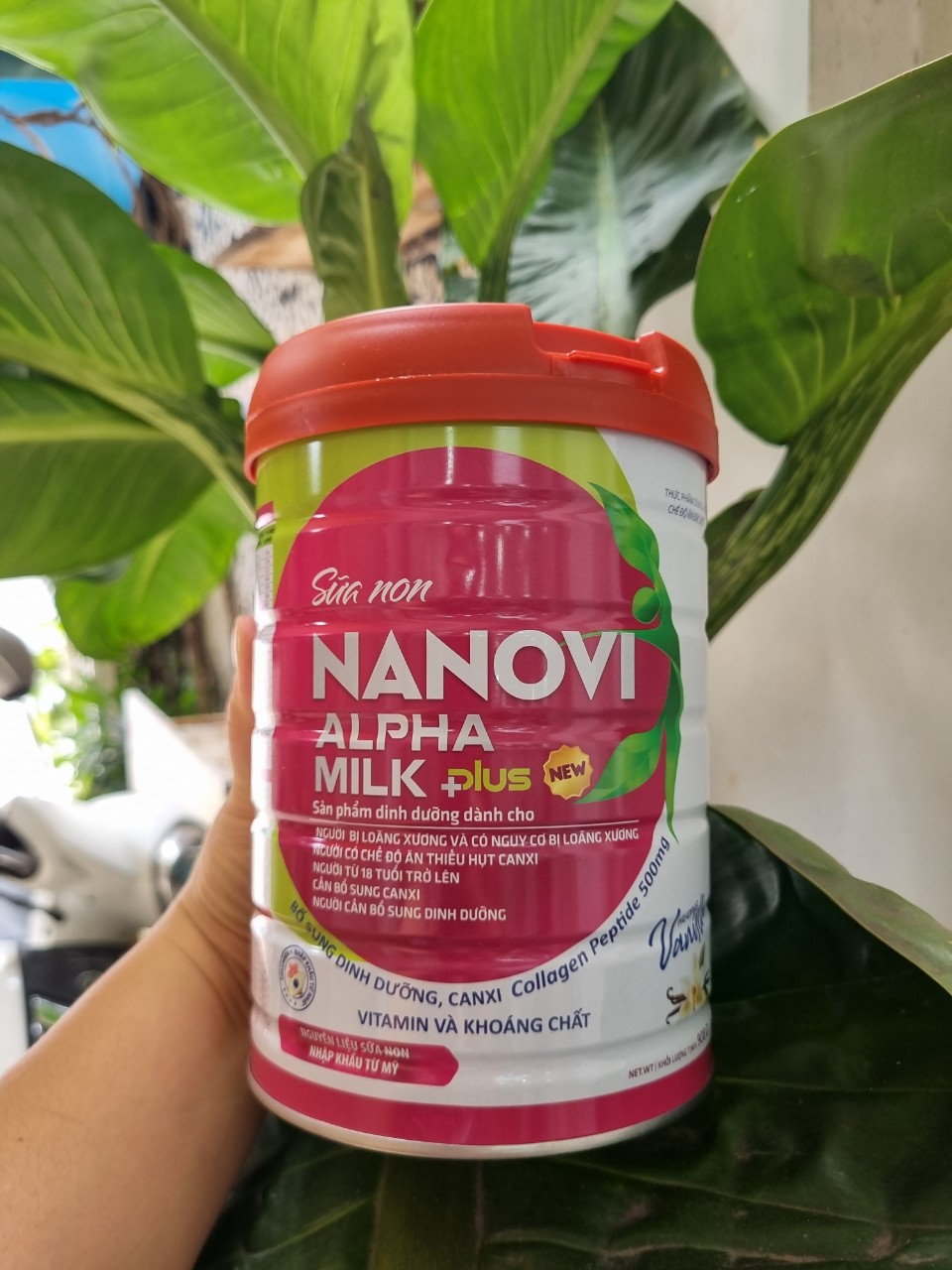 {900g/hộp, HSD 2027} Sữa Non Nanovi Alpha Milk .